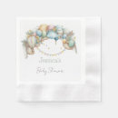 Search for hot air balloon baby shower napkins Vintage
