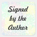 Search for signed by author stickers Copy