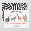 Search for zoo party invitations Calling all party animals