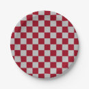 Search for burgundy paper plates Maroon