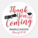 Search for thank you coming stickers college