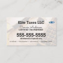Search for tax preparer business cards Accountant