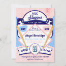 Search for team pink or blue invitations Sports