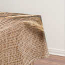 Search for burlap tablecloths Country