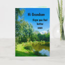 Search for fishing get well cards Masculine