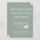 Search for glam baby shower invitations Simple monochrome whimsical handwritten