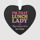 Search for lunch lady ornaments School