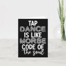 Search for tap dance teacher cards Dancelover