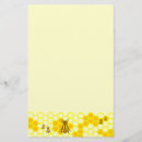 Search for bee stationery paper Gold