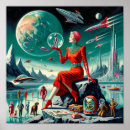 Search for vintage sci fi posters Retro
