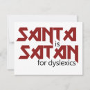 Search for satanic holiday cards Santa