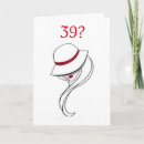 Search for funny 39th birthday cards For her