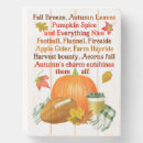 Search for fall pumpkin plaques Leaves