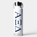 Search for greek water bottles Axid sorority logo