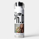 Search for graduation water bottles Phd