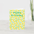 Search for lemon birthday cards Yellow