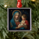 Search for blessed virgin mary ornaments Baby jesus