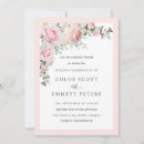 Search for blush pink wedding invitations Rustic