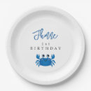 Search for crabs paper plates Blue