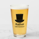 Search for wedding beer glasses Black
