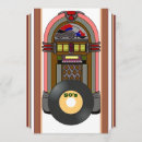 Search for rock and roll invitations 50's