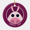 Search for pig ornaments First christmas