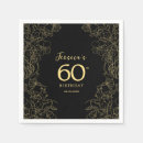 Search for black and gold napkins Script