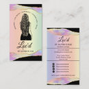 Search for locs business cards Hair salon
