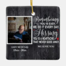 Search for loved one memory ornaments Bereavement