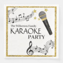 Search for musical notes napkins Gold