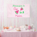 Search for one in a melon banners Birthday