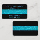 Search for pool cleaning business cards Services