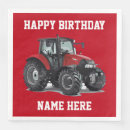 Search for tractor napkins Kids