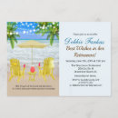 Search for beach retirement invitations Tropical