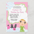 Search for mani pedi invitations Salon