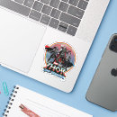 Search for marvel logo stickers Thor