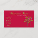Search for olive tree business cards Green