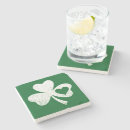 Search for st patricks day coasters Clover