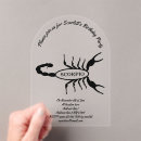 Search for scorpio invitations October