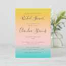 Search for sunset bridal shower invitations Trendy