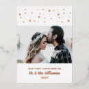 Search for married and bright christmas cards Bride and groom