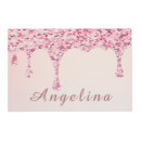 Search for bridal shower placemats Girly