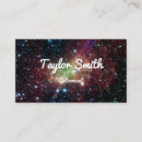 Search for space business cards Simple