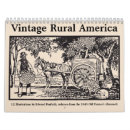 Search for vintage calendars Americana