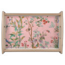 Search for chinoiserie serving trays Pink