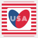 Search for red white blue hearts stickers Freedom