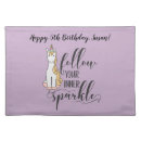 Search for sparkle placemats Unicorn