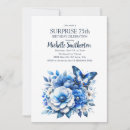 Search for surprise 75th birthday invitations Elegant
