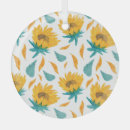 Search for sunflower ornaments Illustration