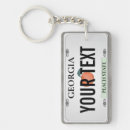 Search for license plate keychains Usa